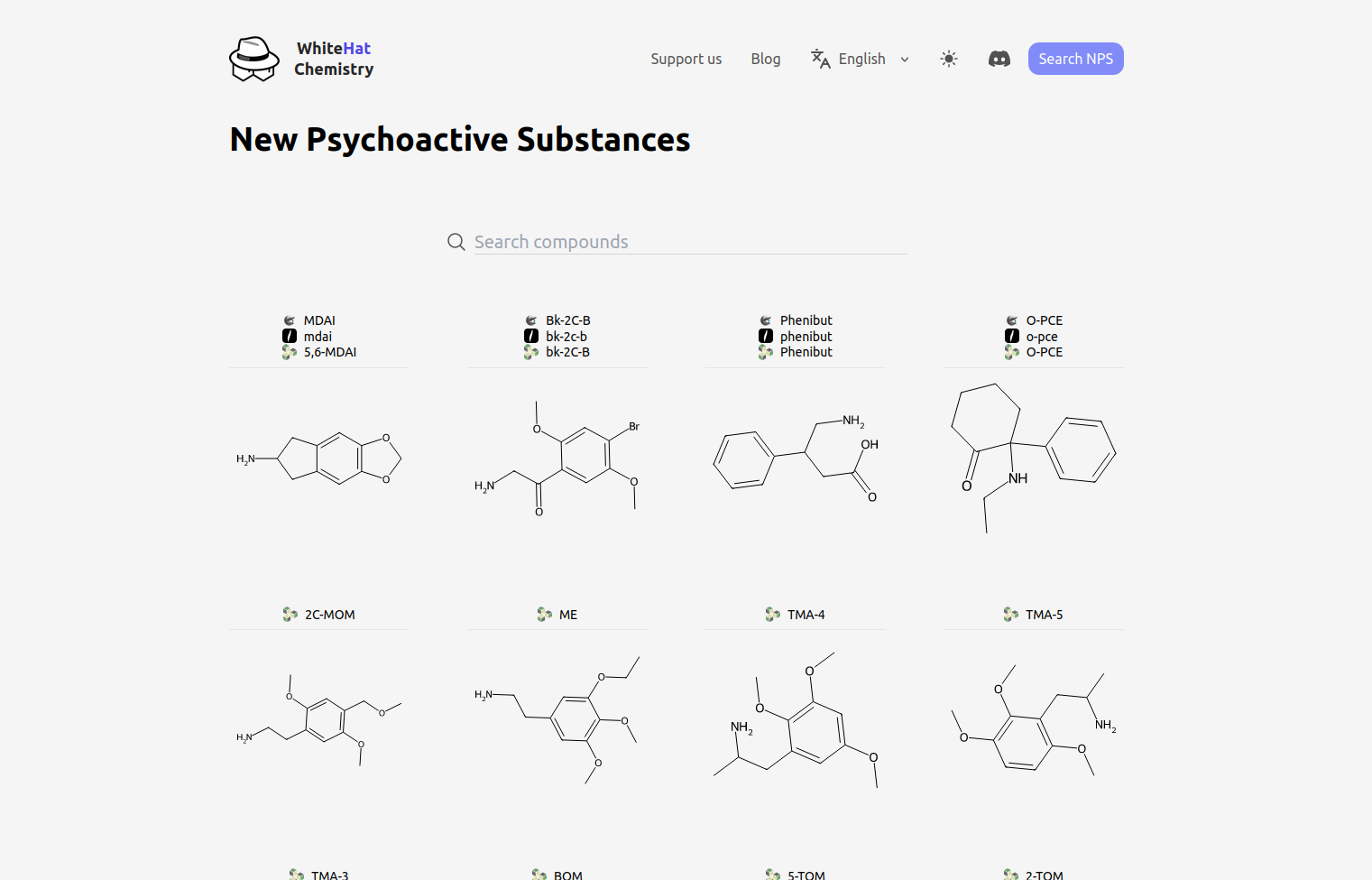 WhiteHatChemistry screenshot